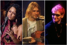 Alicia Keys, Kurt Cobain, Layne Staley on MTV Unplugged