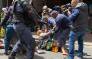 FILE: Foreign nationals were camping outside the UN Refugee Agency and asked for help to leave South Africa. Police clashed with the group on 30 October 2019. Picture: Kaylynn Palm/EWN.
