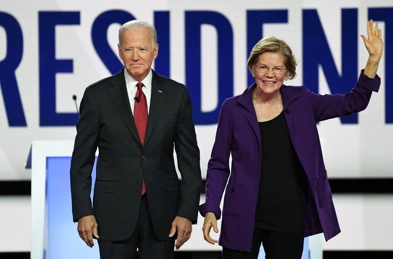 Senator Elizabeth Warren has emerged as a favorite of some Democrats to be former Vice President Joseph R. Biden Jr.’s running mate.