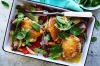 Adam Liaw's summer one-tray wonder: Chicken, capsicum and basil tray bake <a ...