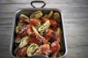 Chicken baked with pears, pancetta, rosemary and fennel <a ...