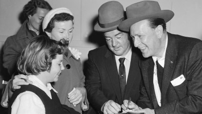 From the Archives, 1955: Those SERIOUS funny men, Abbott and Costello