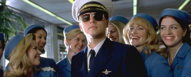 Actor Leonardo DiCaprio in a scene from his Golden Globe nominated performance in 'Catch Me If You Can' in this undated ...