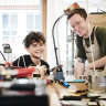 The 12-year-old and his mate battling chuck-out culture, one repair at a time