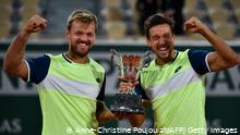 Tennis I Roland Garros | French Open I Kevin Krawietz und Andreas Mies