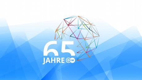 Logo 65 Jahre DW Deutsch