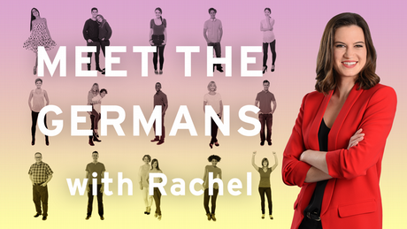 Banner: Meet the Germans with Rachel (Copyright: DW)