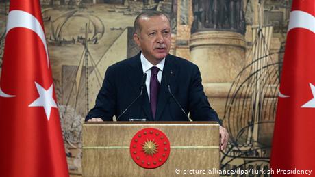 Türkei Recep Tayyip Erdogan Erdgas Fund Mittelmeer (picture-alliance/dpa/Turkish Presidency)