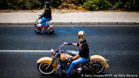 BdTD Portugal Harley Davidson Treffen (Getty Images/AFP/P. de Melo Moreira)