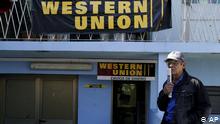 Western Union Geld Geldtransfer Kuba