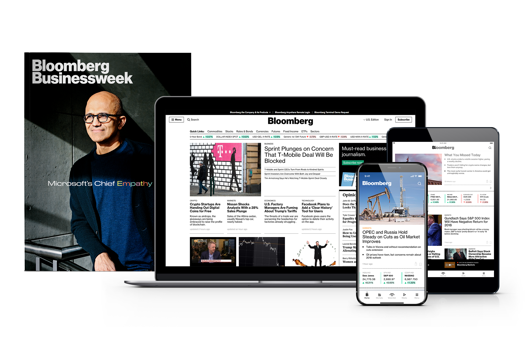 Get unlimited access to Bloomberg.com, the Bloomberg app and the Bloomberg Businessweek print magazine.