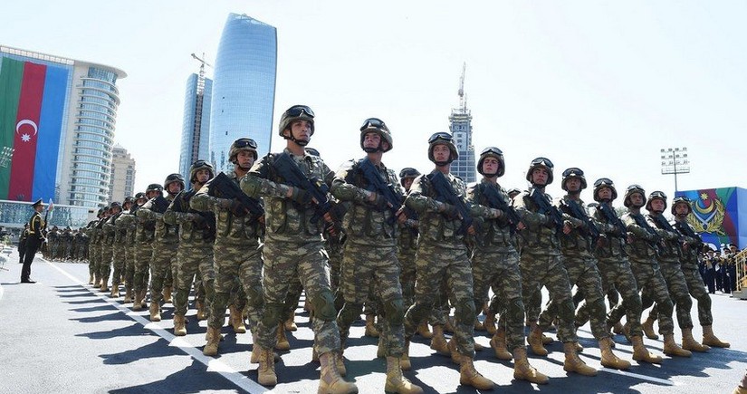 Азербайджанская армия на первом месте по военной силе на Южном Кавказе