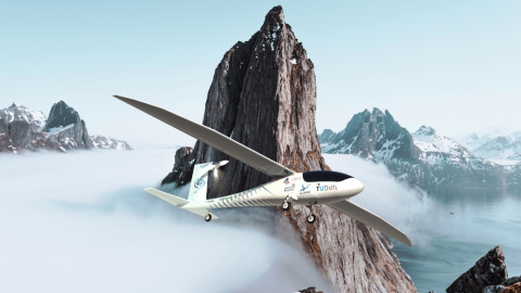 Airplane with hydrogen fuel cells revealed