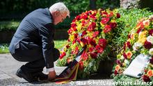 Deutschland | Bundespräsident Steinmeier besucht Gedenkstätte Sandbostel