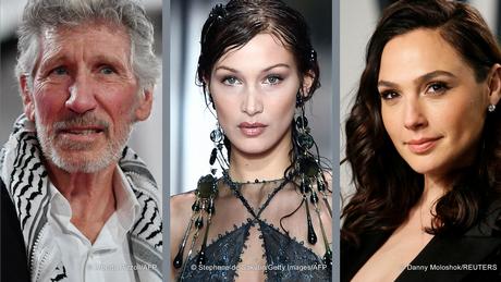 Set of 3 pictures: Roger Waters | Bella Hadid | Gal Gadot