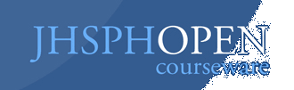 JHSPH OpenCourseWare