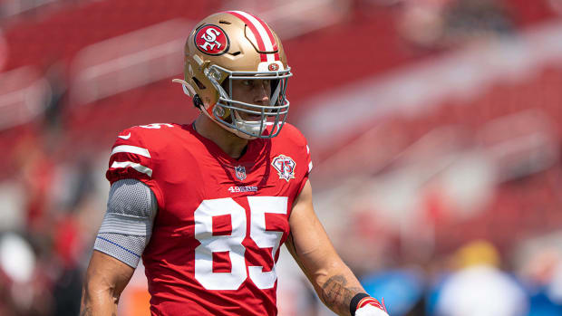 George Kittle with the 49ers.