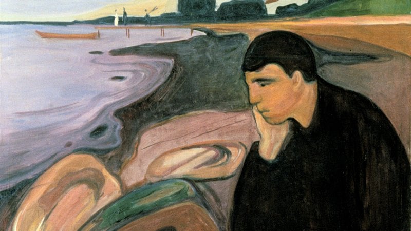 Edvard Munch - Melancholy (1894-96)&nbsp;