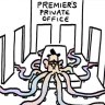 MattÂ GoldingÂ cartoon for theÂ readers' letters page to be published on May 18, 2023. Daniel Andrews octopus