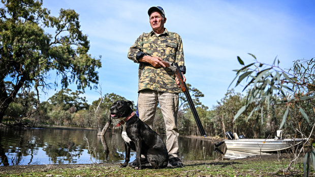 Tonight, Barry Jane will cook ducks he shot. It could be his last supper of this kind