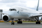 Cathay Pacific Airbus A350-1000 at Melbourne Airport