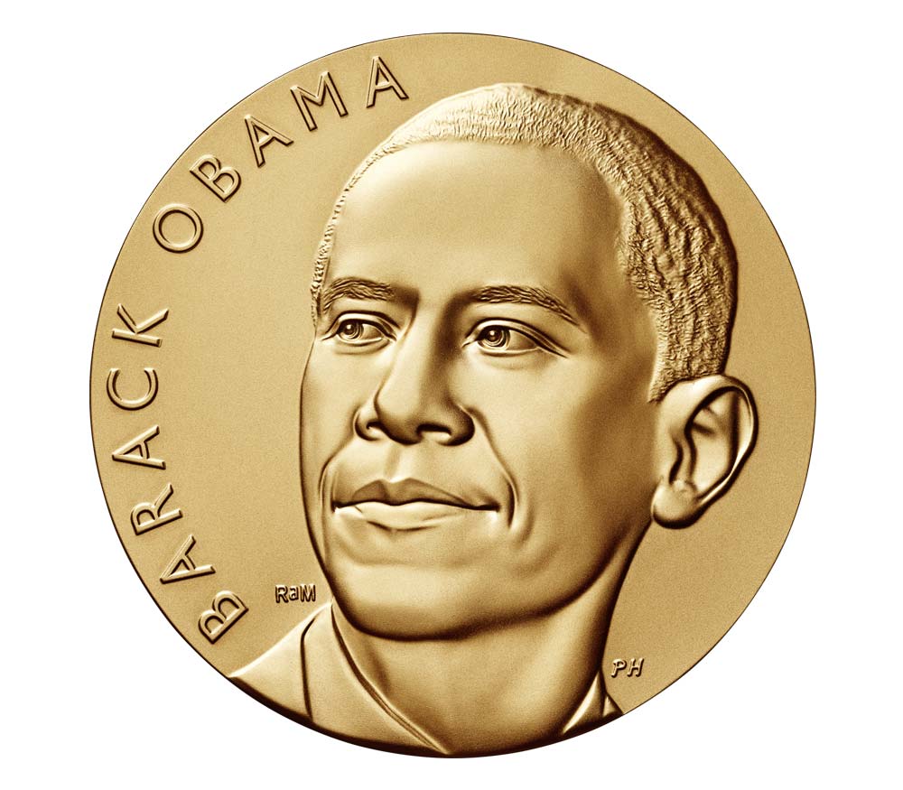 Barack Obama (First Term) Bronze Medal