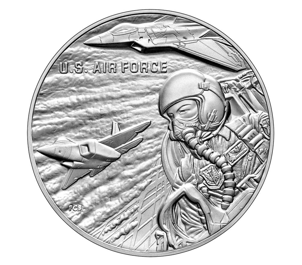 U.S. Air Force One-Ounce Silver Medal