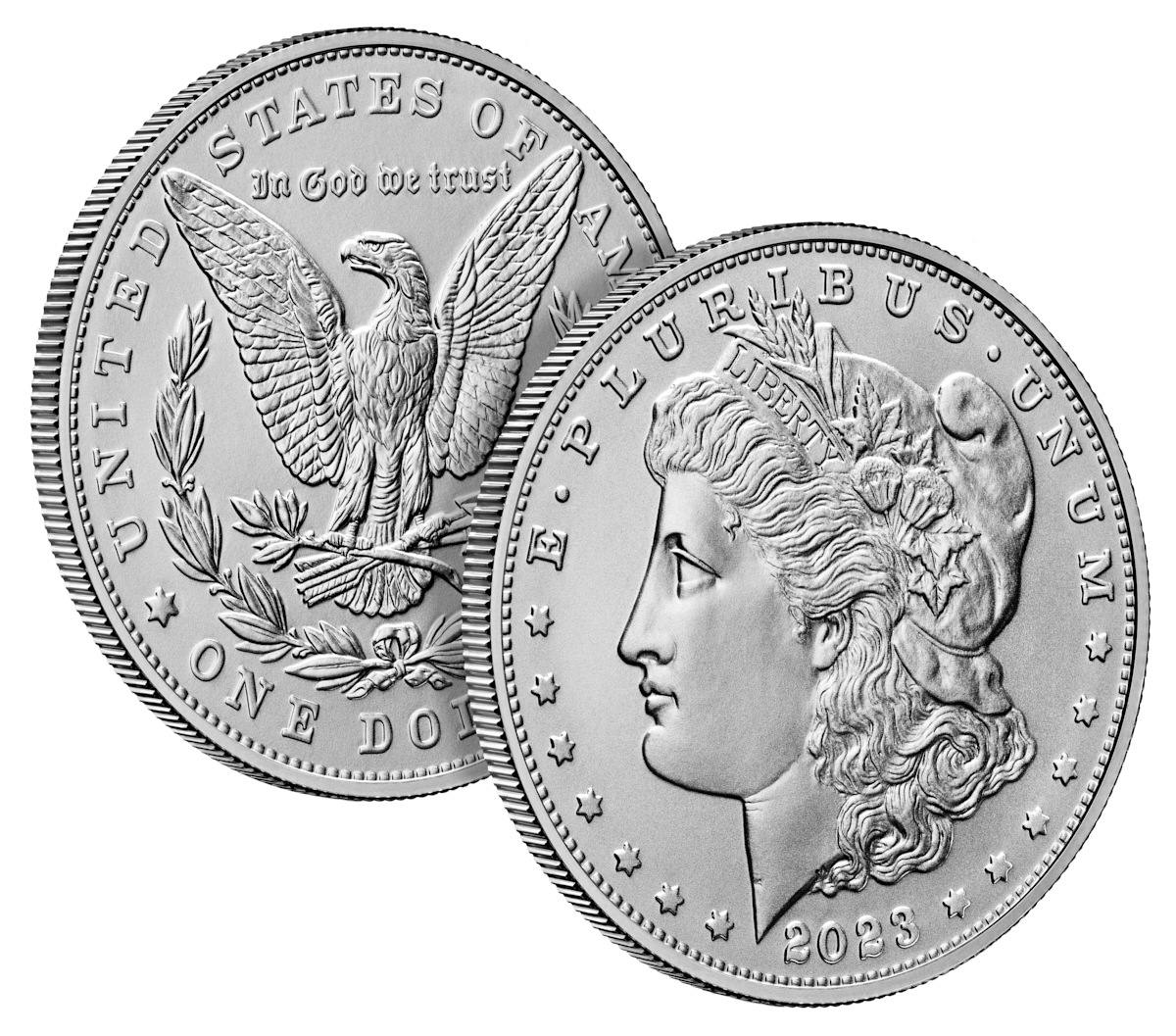 Morgan Silver Dollar Uncirculated Coin