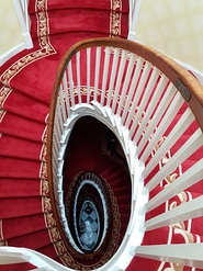 Georgian helical stairs in Dublin, Ireland
