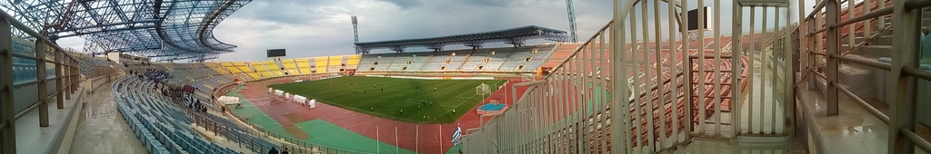 Panorama of the stadium