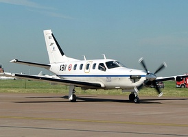 SOCATA TBM 700 французской армии.