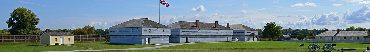  Panorama of the interior of the fort