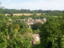 A general view of Glaignes