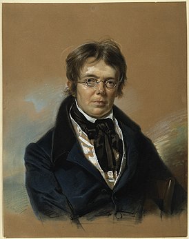 Портрет П. Бейта работы худ. Франца Крюгера, около 1836 г.