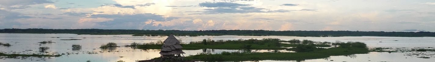  Panorama del Río Itaya desde las orillas del Iquitos Metropolitano.