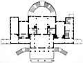 План первого этажа главного дома