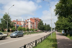 A street in Kurovskoye