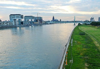 The Rhine in Cologne