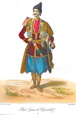 Карабахский азербайджанец[15] (художник — Гагарин Г. Г., 1845)
