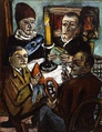 Max Beckmann, Les Artistes mit Gemüse (Artists with Vegetable), 1943