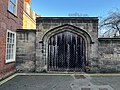 Gate into Purey-Cust Lodge from Precentor's Court