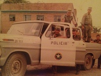 Patrulla de policía a finales de los 60