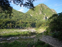 Mountainous terrain in Rodriguez