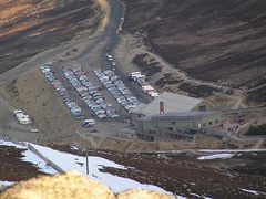 Cairngorm Mountain base station in June 2008