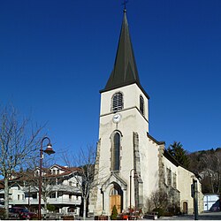 The church in Lucinges