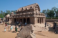 Bhima Ratha (Cinco Rathas), Mahabalipuram