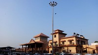 Shaktan Thampuran Private Bus Stand, Thrissur, is the largest private bus station in Kerala State.