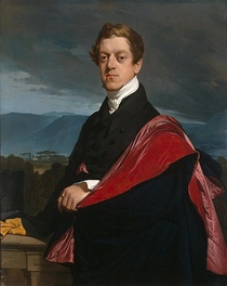 «Портрет графа Н. Д. Гурьева». Ж. Д. Энгр, 1821 год