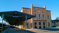 Toruń Główny railway station (main railway station)