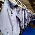 Shirts on a conveyor